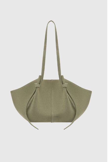 Bolso Yuzefi Mochi ante verde